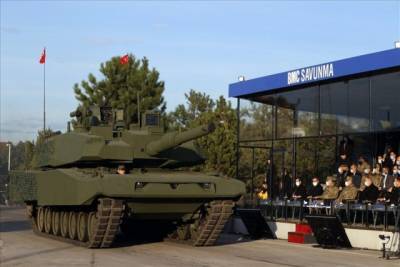 В Турции представили новый гибридный танк, претендующий на серийное производство