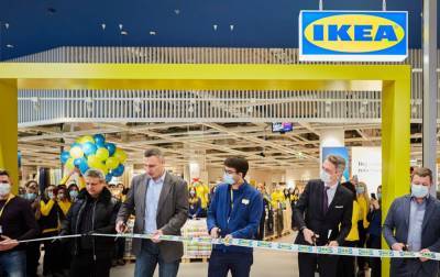 Кличко на открытии первого в Украине магазина IKEA рассказал, сколько времени продолжались переговоры