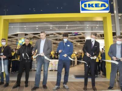Кличко на открытии первого магазина IKEA в Украине: Наше многолетнее сотрудничество со шведской компанией дало результат