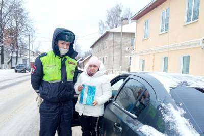 Псковские полицейские провели акцию Пристегни самое дорогое