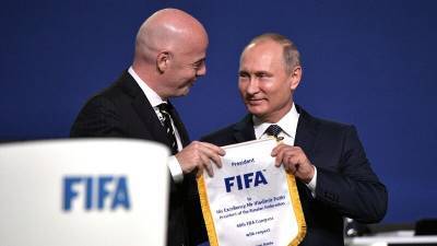 Президент ФИФА ждет заполненные стадионы на ЧМ-2022