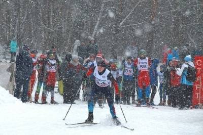 Соревнования по лыжным гонкам прошли в Пущино