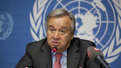 Лавров и генсек ООН по телефону обсудили вопросы по Сирии и COVID-19