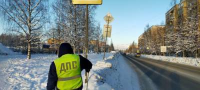 ГИБДД Петрозаводска назвала плохую уборку улиц причиной роста числа ДТП и выписала 17 штрафов
