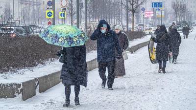 Мощный снегопад обрушит на Москву до 80% месячной нормы осадков