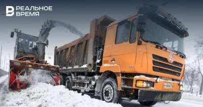 Обновлен список улиц Казани, откуда сегодня будут вывозить снег