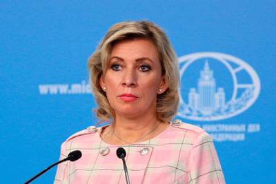 Захарова заявила о подготовке Западом несанкционированных акций в России