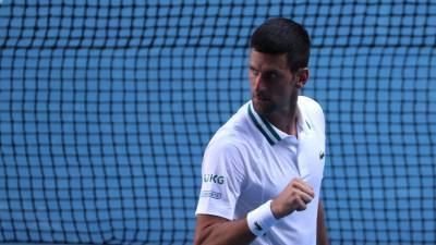 Джокович в четырёх сетах победил Тиафо во втором круге Australian Open