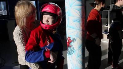 В России набирает обороты уникальный проект «Летай со мной» по реабилитации детей, страдающих ДЦП