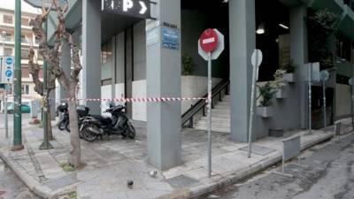 У офисов трех газет в Афинах сработало самодельное взрывное устройство