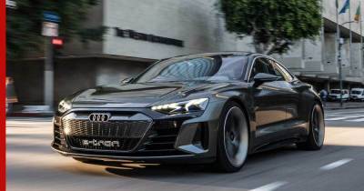 Audi представила первый электрический седан e-tron GT