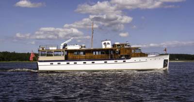 Сокровище морской истории: на продажу выставили уникальную яхту 1947 года