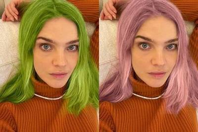 Весна идет, весне дорогу: Наталья Водянова экспериментирует с цветом волос в соцсети