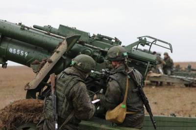 В Крыму начались тактические учения ствольной и реактивной артиллерии береговых сил ЧФ