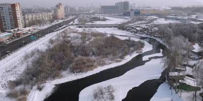 В Челябинске на реке Миасс обнаружили 8 сбросов неизвестного происхождения