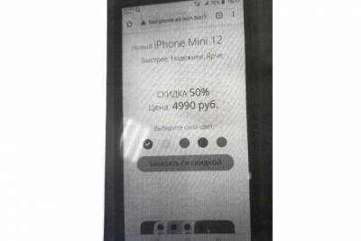 Мошенники обманули жительницу Чувашии, предложив бесплатный iPhone 12 mini