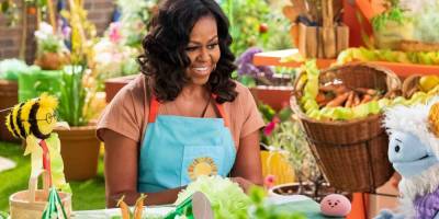 Вафля и Моти. Мишель Обама запустила кулинарное кукольное шоу для детей