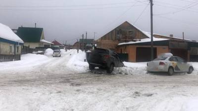 В Томской деревне от столкновения двух иномарок пострадала девочка