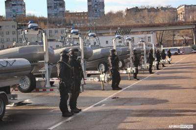 Украинские военные моряки получили 10 скоростных катеров США