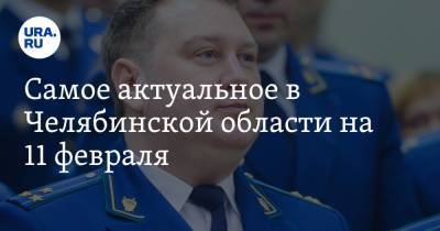 Самое актуальное в Челябинской области на 11 февраля. Поднят прожиточный минимум, бывшему вице-губернатору вынесли приговор