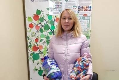 Жители Серпухова собрали более ста килограммов пластиковых крышечек