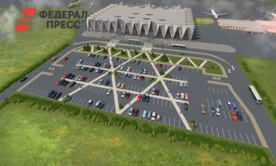 Макет крупнейшего аэропорта Ямала представили на национальной выставке