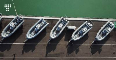 США передали украинскому флоту новые скоростные катера и надувные лодки