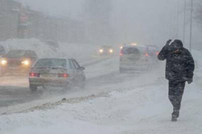 Сильный снегопад ожидается в Серпухове