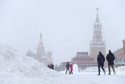 Снежный шторм обрушится на Москву в пятницу