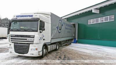 Около 250 тыс. т грузов ежемесячно проходило через терминалы "Белтаможсервиса" в 2020 году
