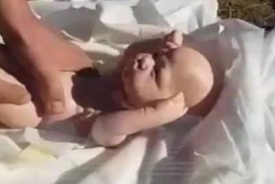 Жена якобы нашедшего кукол в могиле своих детей дагестанца не была беременна