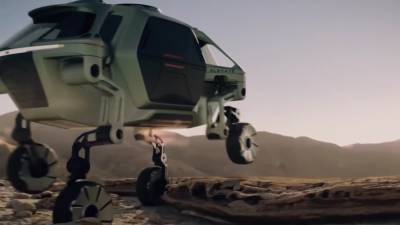 Hyundai показала концепт робота-курьера Tiger X-1, который умеет ездить и ходить