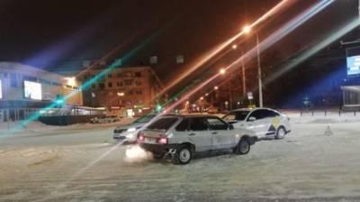 В ДТП в центре Воронежа пострадали таксист и его пассажир