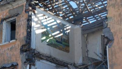 Мужчина умер в реанимации после обрушения здания в Подмосковье