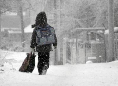 В Ровно на два дня закрывают школы из-за большого количества снега