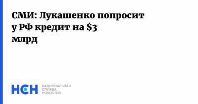 СМИ: Лукашенко попросит у РФ кредит на $3 млрд