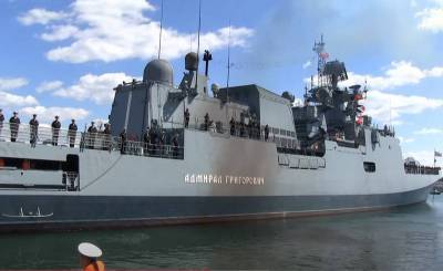Отряд кораблей Черноморского флота прибыл в Пакистан для участия в военно-морских учениях «Аман-2021»