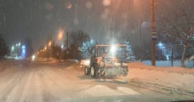 Снежный циклон засыпает запад Украины: во Львове закрыли аэропорт, на Волыни ожидают коллапс