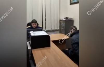 Опубликовано видео допроса обвиняемого в жестком убийстве воронежской учительницы