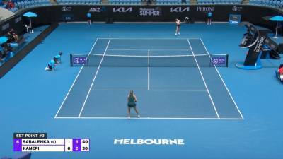Арина Соболенко вышла в 1/16 финала Australian Open