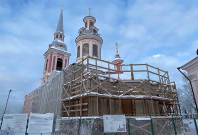 К весне в Шлиссельбурге завершат реставрацию фасадов Благовещенского собора