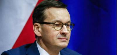 Премьер Польши считает необходимым остановить проект «Северный поток – 2»