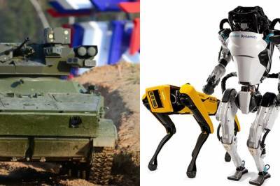 Военный эксперт объяснил, почему робот «Удар» из РФ лучше аналога Boston Dynamics