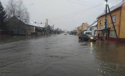 На Закарпатье затопило все село: машины едва ездят – видео последствий непогоды