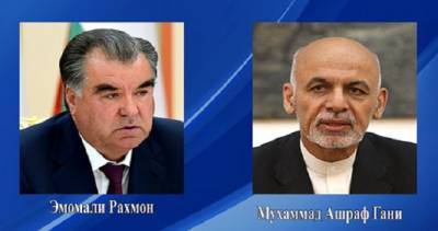 Эмомали Рахмон и Ашраф Гани согласовали проведение в Душанбе конференции «Сердце Азии – Стамбульский процесс»