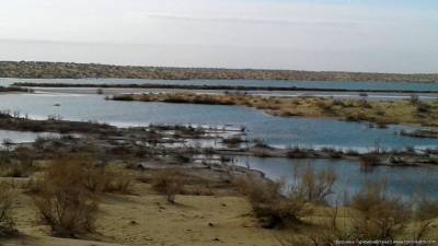 Весной ожидается маловодие на реках Мургаб и Теджен