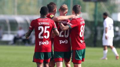 «Локомотив» разгромил «Краснодар» в товарищеском матче