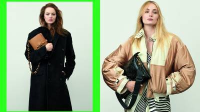 Эмма Стоун и Софи Тернер снялись в рекламе Louis Vuitton: потрясающие кадры