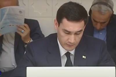 Бердымухамедов назначил своего сына вице-премьером Туркмении