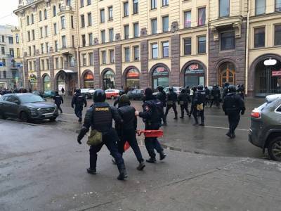 В Петербурге задержан четвертый участник протестов, обвиняемый в нападении на силовика